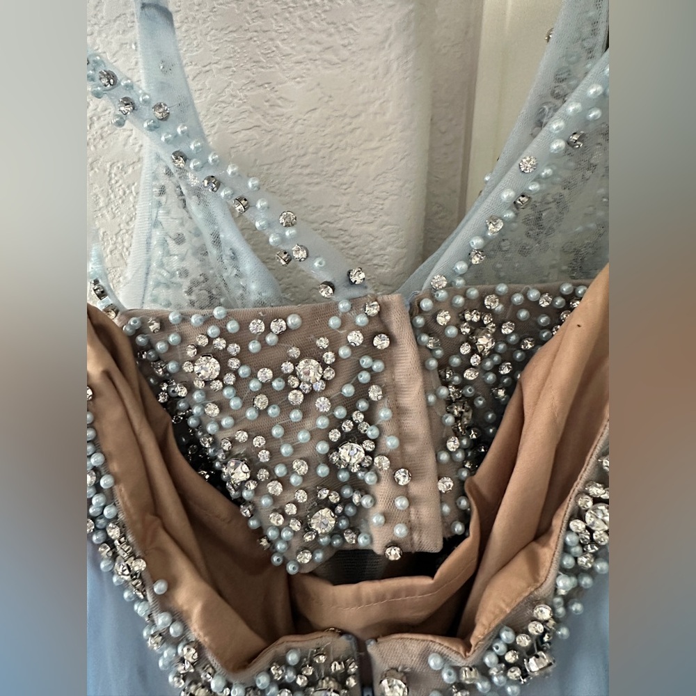 Terani Couture Two-Piece Beaded Gown NWT size 14 - absolutely stunning - Picture 9 of 11